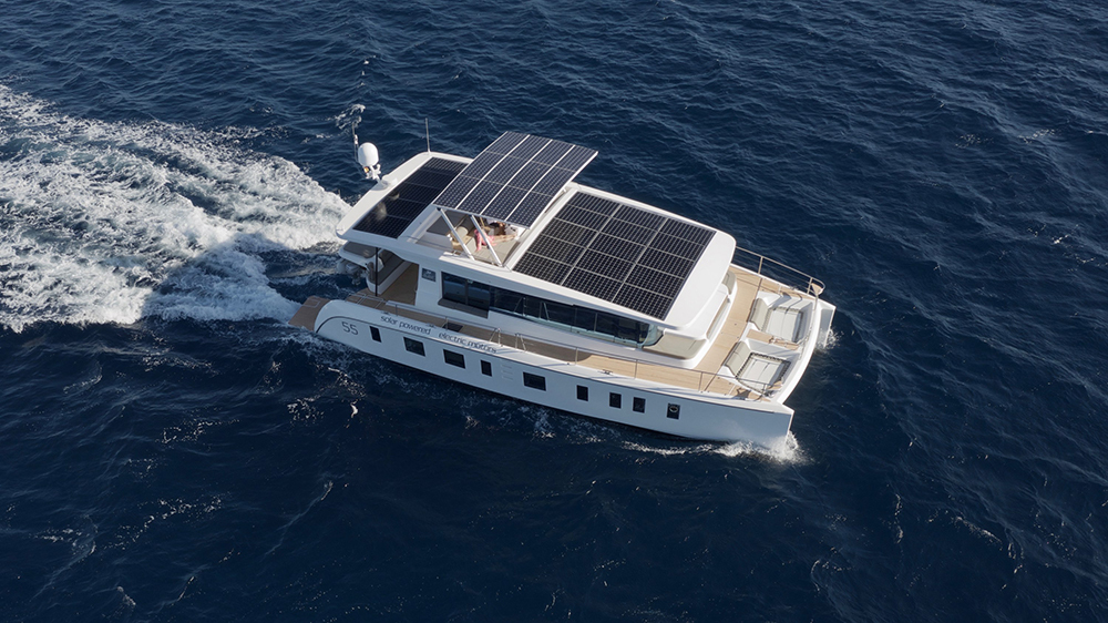 Silent Yachts nuevo catamarán de energía solar Silent-55